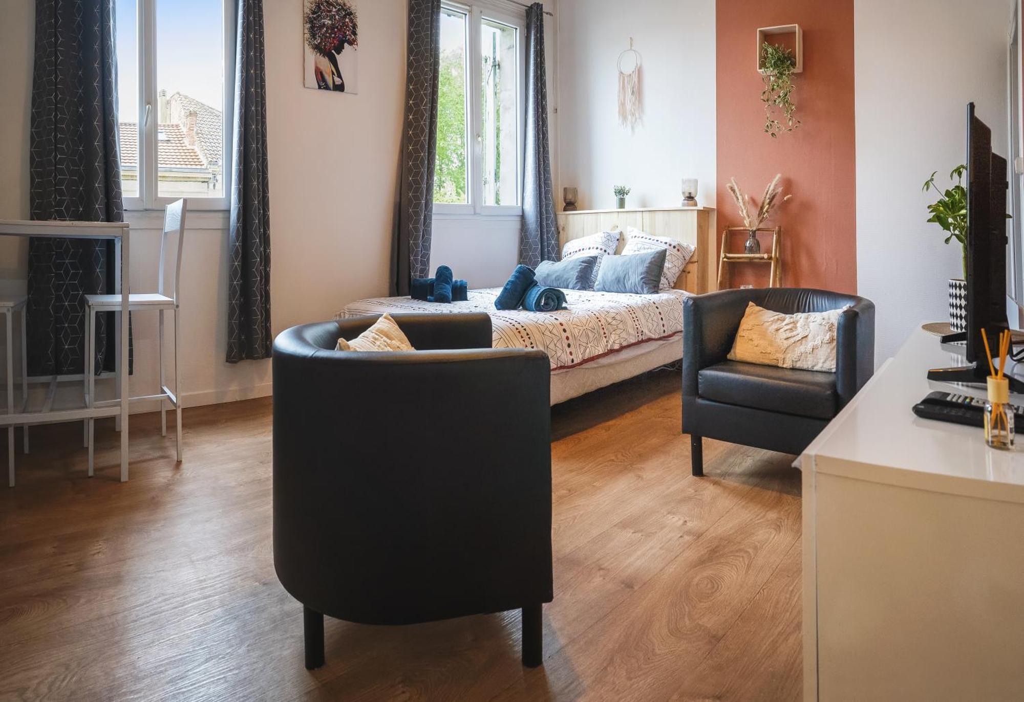 Le Petit Chez Vous - T1 Bergerac -2 Pers Lägenhet Exteriör bild