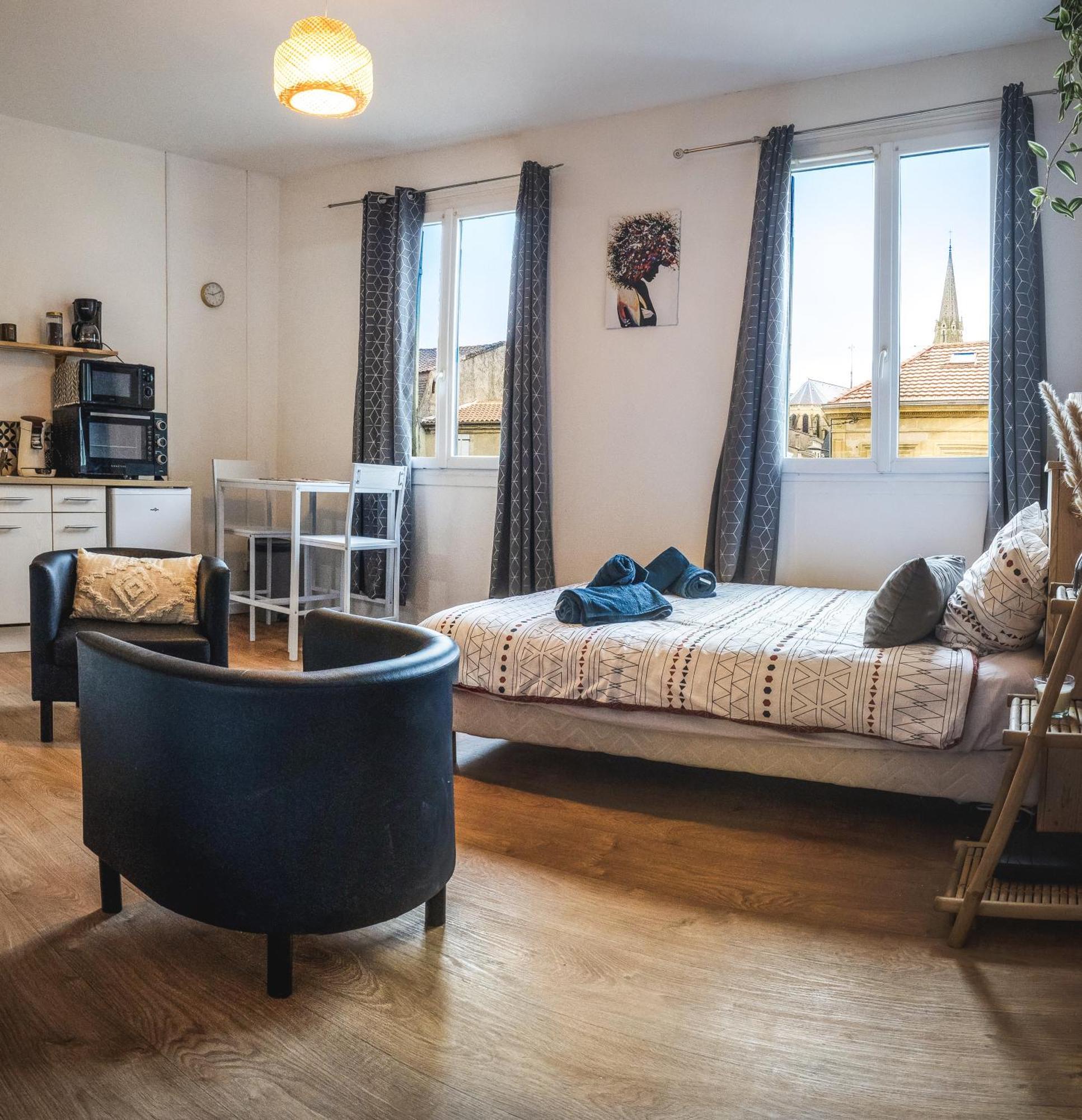 Le Petit Chez Vous - T1 Bergerac -2 Pers Lägenhet Exteriör bild